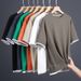 Men's Clothing Tail Orders Cut Label Tail Goods Clearance Men's Fashion Short Sleeved T Shirt Men's Export Original Men's Summer Fashion Brand T Shirt_viptrois.com