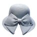 Women's Hat Large Brim Bow Summer Straw Hat For Women Beach Vacation Straw Sunshade Sun Protection Sun Hat Temperament All Match_viptrois.com