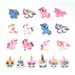 Cute Cartoon Unicorn Shoe Flower Summer Shoe Clasp Personality Detachable Soft Rubber Garden Shoe Decorative Clasp_viptrois.com