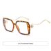 Men's Sunglasses Fashion Pearl Square Large Frame Sunglasses Women's Outdoor Uv Anti Ultraviolet Sunglasses_viptrois.com