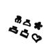 Mother & Kids Kids’ Clothing Children's Accessories Coffee Color Mini Small Grab Clip Small Princess Hair Clip Forehead Bangs Clip_viptrois.com