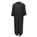 Men's Clothing High End Muslim Linen Robe Ethnic Style Robe Side Pockets_viptrois.com