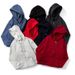 Men's Clothing Plus Size Hooded Sweatshirt With Fleece Lining Full-Zip Pullover Hoodie For Big & Tall, Oversized Casual Sportswear For Winter & Fall_viptrois.com