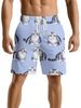 Unbeatable Quality Male Youth Fitness Running Sports Basketball Short Loose Versatile Printed Pentagram Pants_viptrois.com