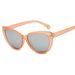Sunglasses Cat Eye Northeast Big Flower Series Women's Personalized Metal Mixed Retro Sunglasses Anti Ultraviolet_viptrois.com