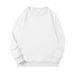 Thin Spring And Autumn Round Neck Men's Sweatshirt Solid Color 100% Cotton 320g Long Sleeve Loose Fit_viptrois.com