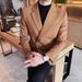 CT New Casual Trendy British Style Stylish High-end Slim Fit Men's Suit Solid Color Jacket Trend_viptrois.com