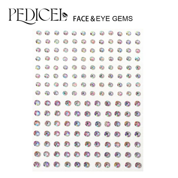 Halloween Edm Electronic Music Festival Face Stickers Eyebrow Stickers Diamond Resin Diamond Carnival Diamond Stickers Masquerade Face Decoration_viptrois.com