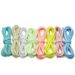 Shoe Accessories round luminous fluorescent polyester colored shoelaces suitable for sports shoes,sneakers,dad shoes,flying woven shoes_viptrois.com