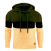 Men's Jacquard Sweater Long-sleeved Sweater Warm Color Hooded Sweater_viptrois.com