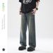 Unisex Vintage Flared Jeans With Fleece Lining – Clean Fit Retro Bell Bottoms For Men & Women (XS-3XL)_viptrois.com