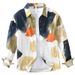 Men's Clothing Trendy Tie Dye Long Sleeved Shirt Fashionable And Versatile Artistic Casual Loose Tops_viptrois.com