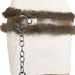 Y2K Glam Faux Fur Chain Belt With Rhinestones - Adjustable Wide Waist Belt For Retro & Edgy Outfits_viptrois.com