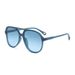 Two Circles, Oversized Frame, Fashionable Double Beam Sunglasses, Outdoor Anti Ultraviolet Sunglasses T1119_viptrois.com