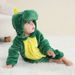 kid's clothing Cartoon one-piece pajamas for children autumn and winter animal home_viptrois.com