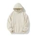 Heavyweight Fleece Hoodie – Distressed Letter Print Pullover With Burnout Technique (M-XXL, Black/Heather Grey/Oatmeal/Brown, 100% Polyester)_viptrois.com
