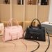 Women's Minimalist Crossbody Bag - Solid Color Small Square Shoulder Bag For Women_viptrois.com