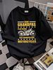 Real Grandpas Ride Motorcycles Funny Biker Motorcycle Bike Vintage Men's T-Shirt Streetwear Summer Casual Stretched Designer Clothes Soft_viptrois.com