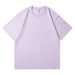 New 210g Combed Pure Cotton Loose Short-sleeved T-shirt For Summer 2025_viptrois.com