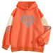 Spring And Autumn New Color Block High-End HTH Hotter Than Hell Cool Internet Celebrity Long Sleeve Sweatshirt_viptrois.com
