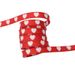 Flat Red Bottom Heart Small White Shoes Canvas Cartoon Heat Transfer Printing Polyester Color Shoelaces_viptrois.com