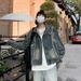 American Fashion High Street Men's Vintage Denim Jacket Jacket, Trendy Brand Autumn Collar, Personalized Design,_viptrois.com