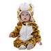 Children's flannel romper infants and young children's home clothes children's cartoon cute jumpsuit_viptrois.com