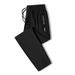 Men's Clothing Ice Silk Pants With Zipper And Quick Drying Elastic Large Size Sports Casual Trousers With Cuffs_viptrois.com