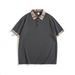 Men's Breathable Checkered Button-Up Shirt – Lightweight Outdoor & Casual Polo (White/Grey/Black/Red/Khaki) – S-XXL_viptrois.com