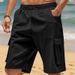 Men's Clothing Men's Summer Loose Fit Cargo Shorts With Multi Pockets Squat Sports Casual Five-Point Pants For Formal & Casual_viptrois.com