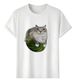 Tshirt Muscle Freaks Style T-shirt 2026 Watermelon Cat_viptrois.com