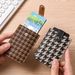 Card Bag Card Cases Pull Out Card Holder Anti Demagnetization, Ultra Thin And Compact Bank Card Holder With Multiple Card Slots, Portable Mini Storag_viptrois.com