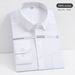 Premium Men's 100% Cotton Business Casual Shirt - Wrinkle-Free, Breathable & Comfortable Dress Shirt For Office & Formal Wear_viptrois.com