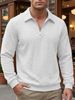 K New Outdoor Casual Collar Half Zipper Hoodie Long Sleeve Men's Wear_viptrois.com