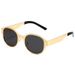 Women's Metal Mirror Sunglasses - Oval Frame, Cyberpunk Style, UV400 Protection, High-End Fashion Hot-selling_viptrois.com