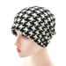 Qianniao Checkered Korean Spring Autumn New Headband, Sunscreen Sunshade Hat, Multi Use, Thin Fashionable And Warm Hat_viptrois.com