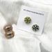Unisex High-grade atmosphere luxury silk scarf buckle alloy full of diamond stars round creative jewelry magnetic gauze buckle female_viptrois.com