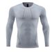 Men's Clothing Long-Sleeved Tights Men's Sports t-Shirt Fitness Breathable Quick-Drying Running Training Suit Basketball Long Sleeves_viptrois.com