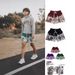 Trendy Men's American Style Basketball Shorts Quick Drying Breathable Five Point Summer Running Loose Bottoms above Knee_viptrois.com