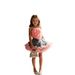 New Flower Sling Pink Cake Princess Dress Birthday Dress Children TUTU Skirt Now_viptrois.com