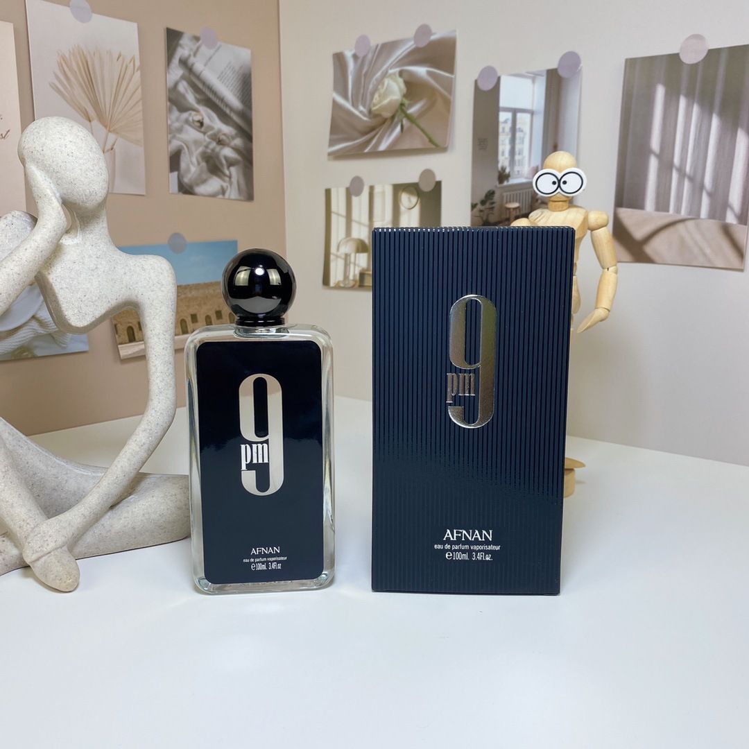 Perfume Afnan 100ml 9PM Black Men's perfume_viptrois.com