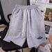 Men's Clothing Casual Waffle Shorts Loose Breathable Straight Pants Simple Versatile Casual Shorts_viptrois.com