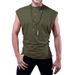 Men's Clothing Summer New Sleeveless T Shirt Youth Loose Solid Color Thin Waistcoat Vest Men_viptrois.com