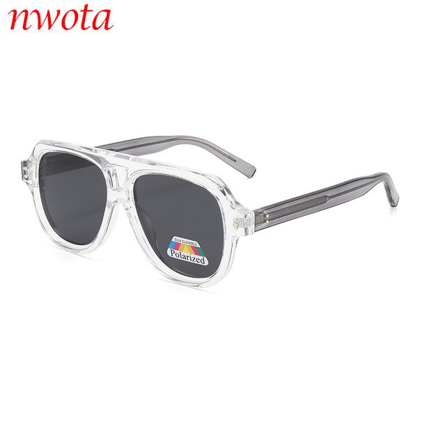 New Double Beam Polarized Frog Mirror TR Frame Propionic Acid Core Foot Fashion Driving Anti Ultraviolet_viptrois.com