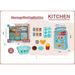 Mother & Kids Interactive Pretend Play Kitchen Set With Doll & Accessories – Blue/Pink Toy For Kids Role Play & Imagination Development_viptrois.com