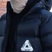 Palace Down Men Loose Hooded Coat Thickened Warm Pullover Cotton Padded Jacket_viptrois.com