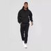 Men's Clothing Leisure Men's Set Popular Sports Suit Ruff Splicing Hooded Sweatshirt Casual Trousers Men_viptrois.com