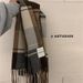 Scarf For Men In Winter Korean Style, Warm And Long Gift For Boys, Trendy And Fashionable, Versatile Knitting For Young People_viptrois.com