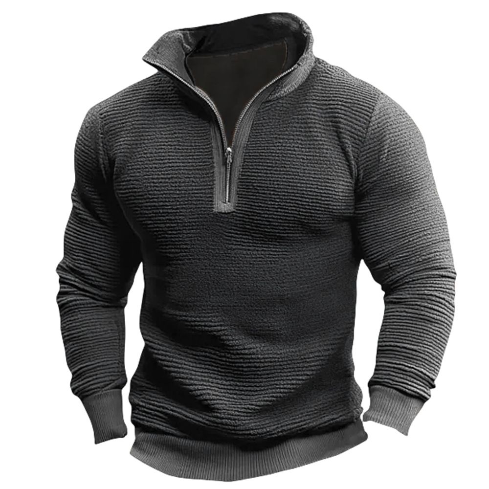 In The Autumn Of 2025, Men's Casual Jackets, Hoodies, Color-blocking Zipper Shirts In Multiple Colors And Sizes Are Available_viptrois.com