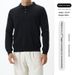 Pure Old Money Style High-End Turn-Down Collar Polo Knit Sweater Men's Autumn Winter Casual Versatile Long Sleeve Top_viptrois.com